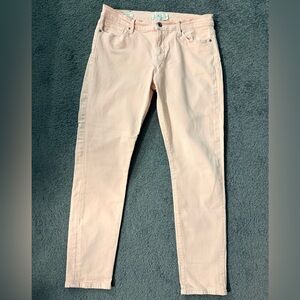 Lucky Brand Light Pink Skinny Jeans
